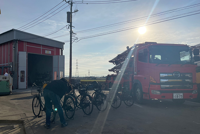 ナンキュウの自転車